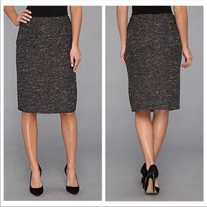 Vince Camuto ‘Kings Road’ Metallic Flecked Skirt